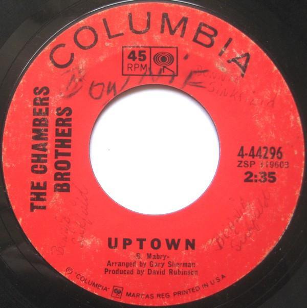 The Chambers Brothers - Uptown / Love Me Like The Rain