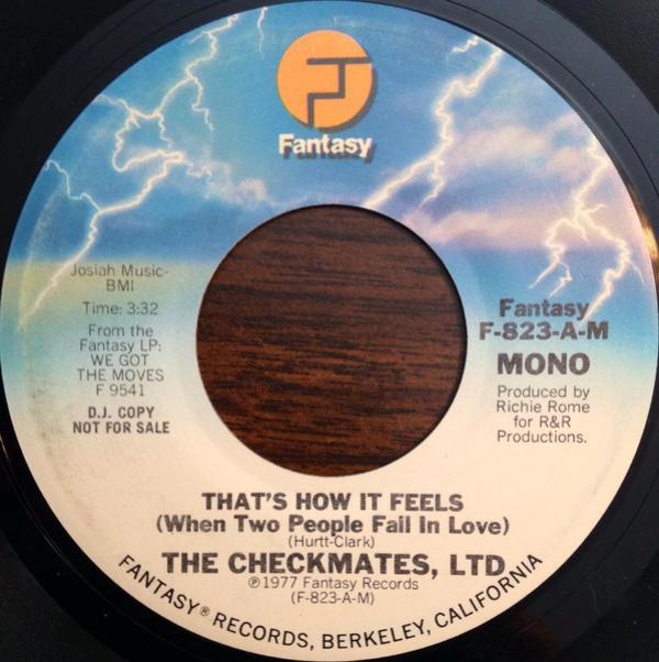 The Checkmates LTD. - That's How It Feels (When Two People Fall In Love)