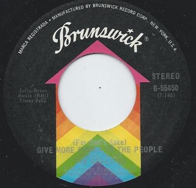The Chi-Lites - (For God's Sake) Give More Power To The People / Troubles A' Comin