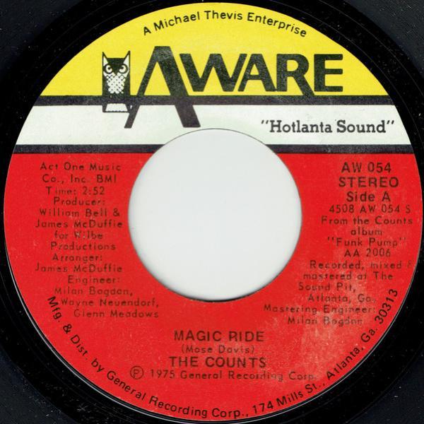 The Counts - Magic Ride / Short Cut