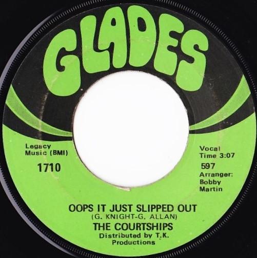 The Courtship - Oops It Just Slipped Out / Love Ain't Love (Till You Give It To Somebody)