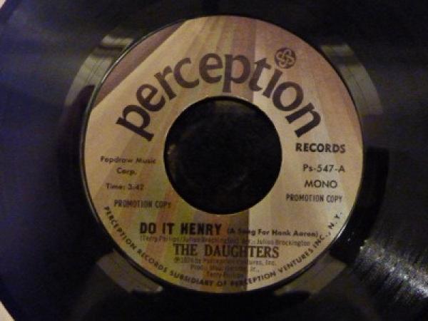 The Daughters (2) - Do It Henry (A Song For Hank Aaron)