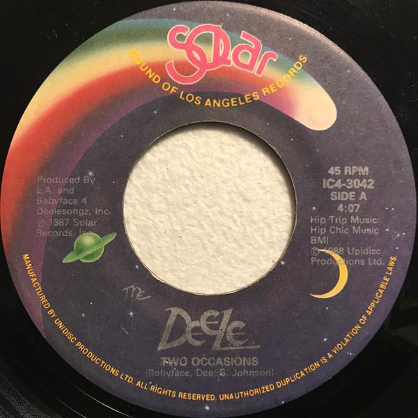 The Deele - Two Occasions