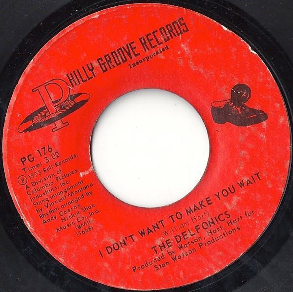 The Delfonics - I Don't Want To Make You Wait