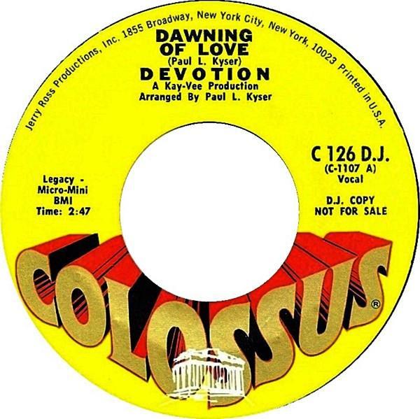 The Devotions (2) - Dawning Of Love