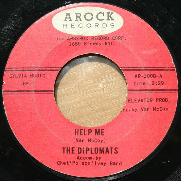 The Diplomats , Chet "Poison" Ivey Band - Help Me / Hey Mr. Taxi Driver