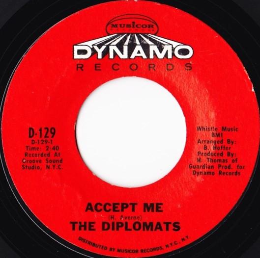 The Diplomats (2) - Accept Me / Your Love Is A Shelter