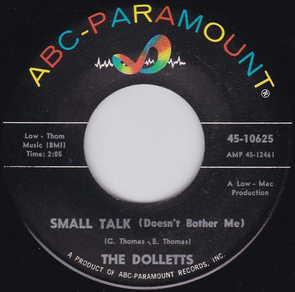 The Dolletts - Free From The Chains Of Love / Small Talk (Doesn't Bother Me)