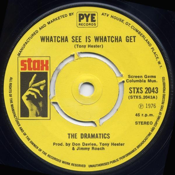 The Dramatics - Watcha See Is Watcha Get