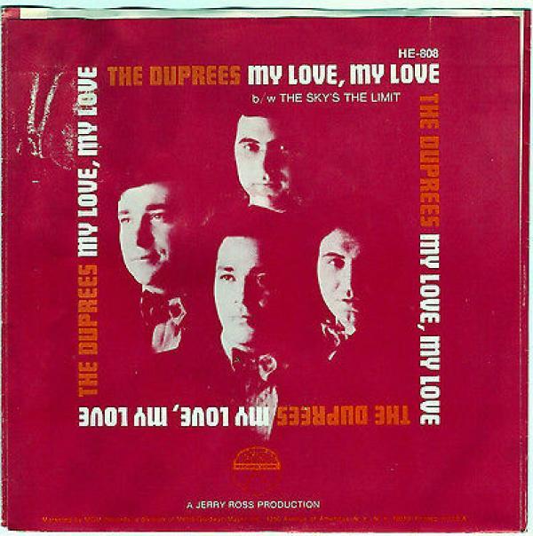 The Duprees - My Love, My Love