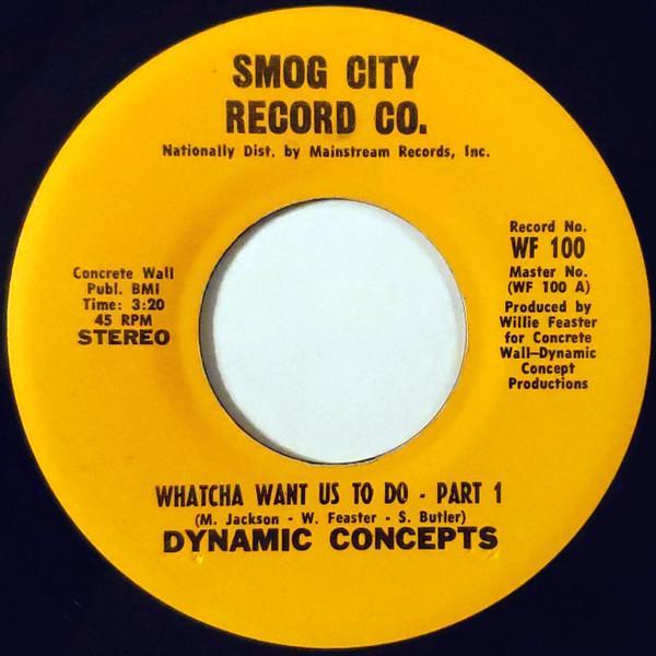 The Dynamic Concepts - Whatcha Want Us To Do