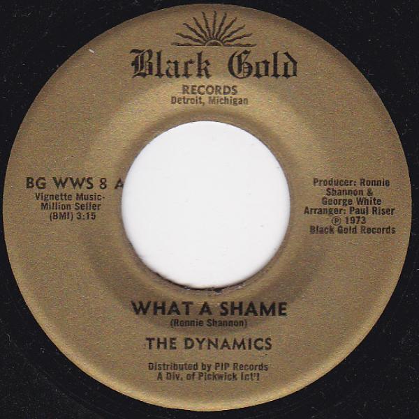 The Dynamics - What A Shame / Shucks, I Love You