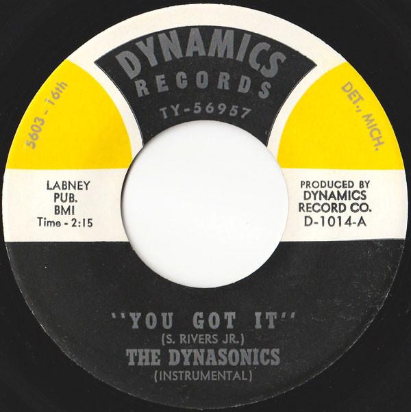 The Dynasonics - You Got It / Soul Bug