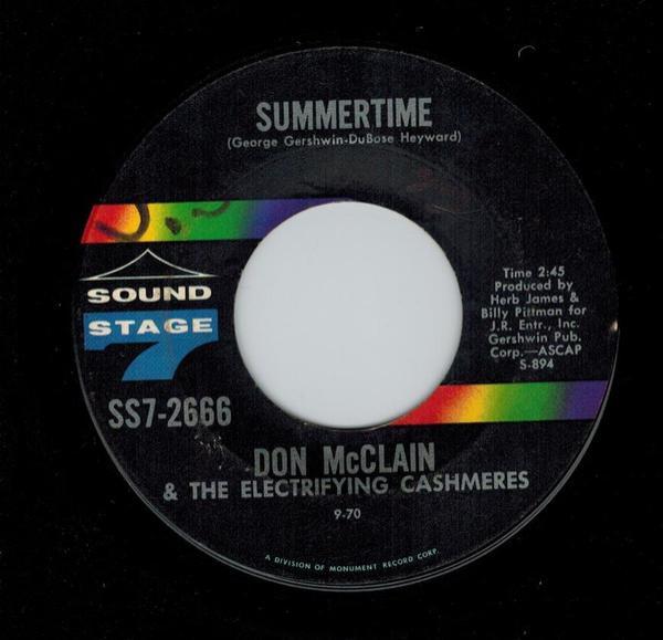 The Electrifying Cashmeres - You Send Me / Summertime