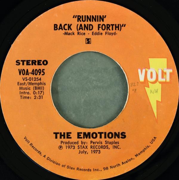 The Emotions - Runnin' Back (And Forth)