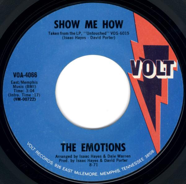The Emotions - Show Me How / Boss Love Maker