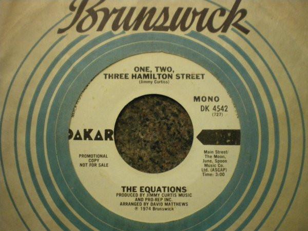 The Equations - One, Two,Three Hamilton Street