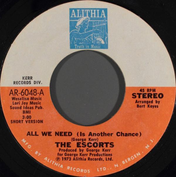 The Escorts - All We Need (Is Another Chance)