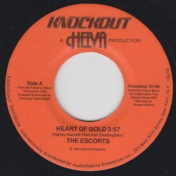 The Escorts - Heart Of Gold / Sing A Happy Song