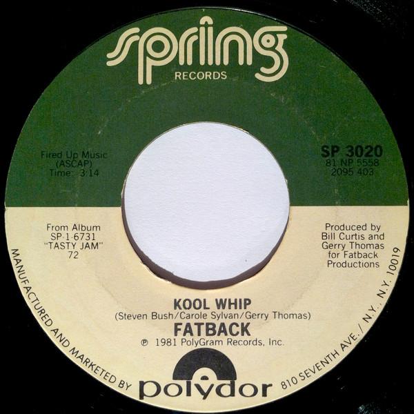 The Fatback Band - Kool Whip