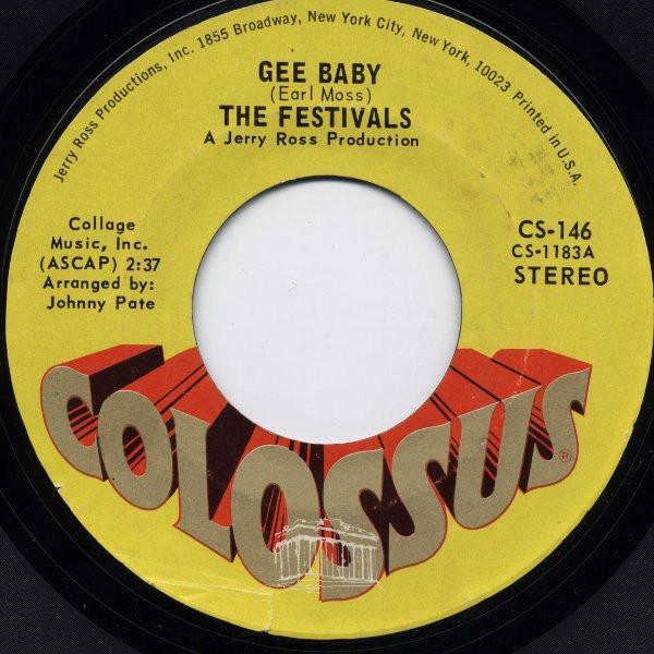 The Festivals - Gee Baby