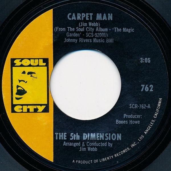 The Fifth Dimension - Carpet Man / The Magic Garden