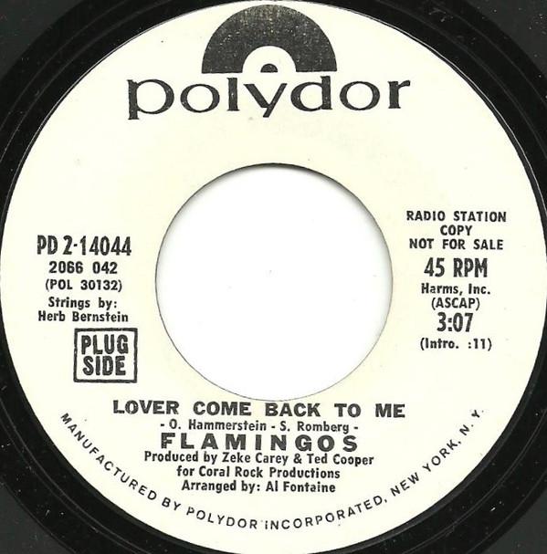 The Flamingos - Lover Come Back To Me