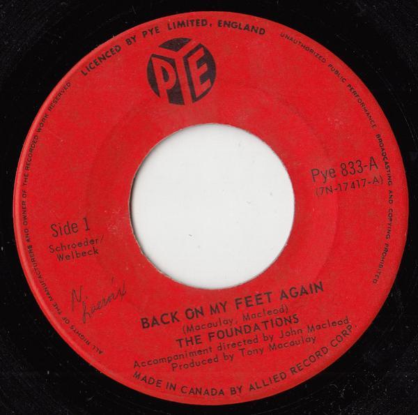 The Foundations - Back On My Feet Again