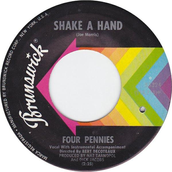 The Four Pennies (2) - Shake A Hand / 'Tis The Season