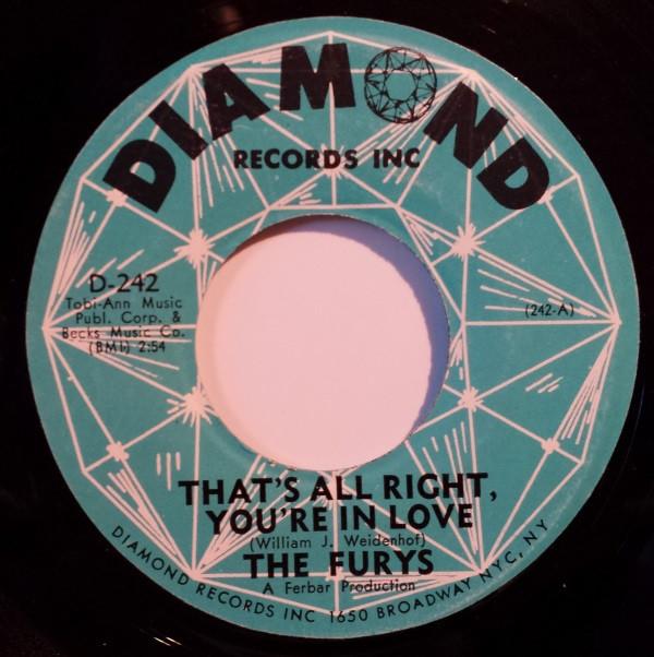 The Fury's - That's All Right, You're In  Love