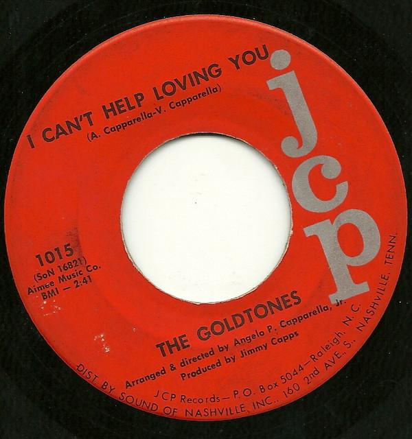 The Gold Tones (2) - I Can't Help Loving You / Kado