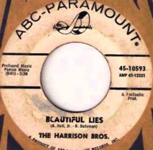 The Harrison Brothers - Beautiful Lies / I'll Be Standing By