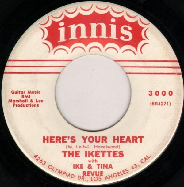 The Ikettes, Ike & Tina Turner Revue - Here's Your Heart
