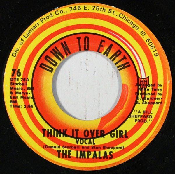 The Impalas (3) - Think It Over Girl
