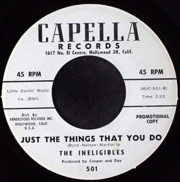 The Ineligibles - Do The Groove / Just The Things That You Do