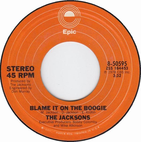 The Jacksons - Blame It On The Boogie