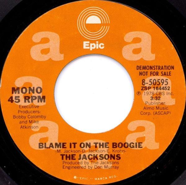 The Jacksons - Blame It On The Boogie