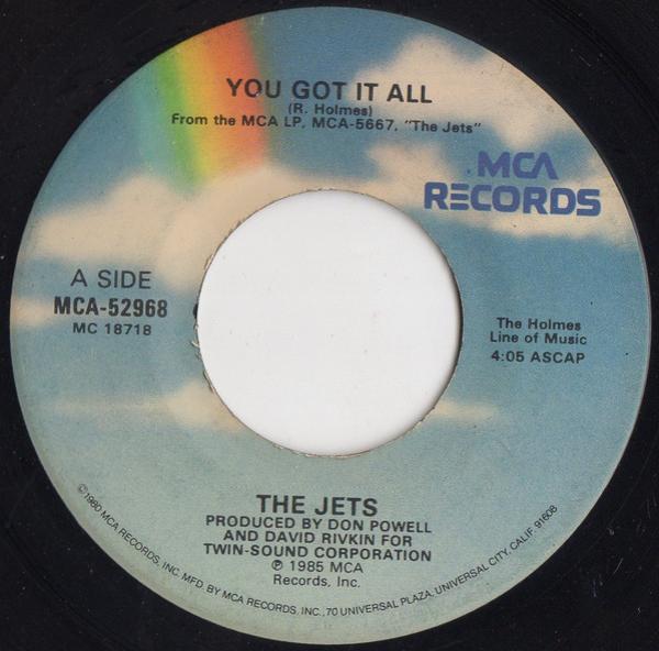 The Jets - You Got It All