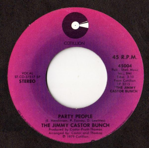The Jimmy Castor Bunch - Party People
