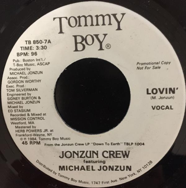 The Jonzun Crew, Michael Jonzun - Lovin'