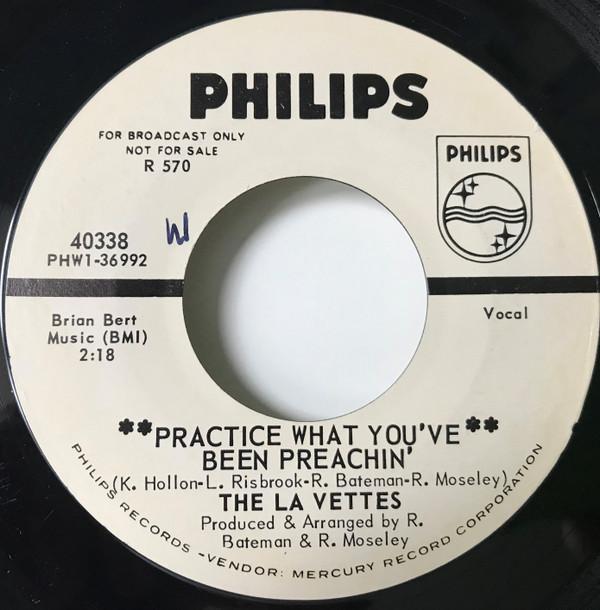 The La Vettes - No Matter What You Do To Me/Practice What You've Been Preachin'