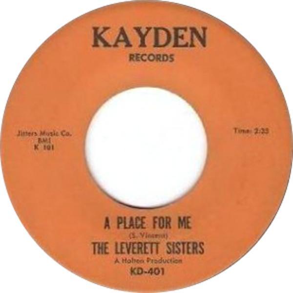 The Leverett Sisters - Stop Think It Over