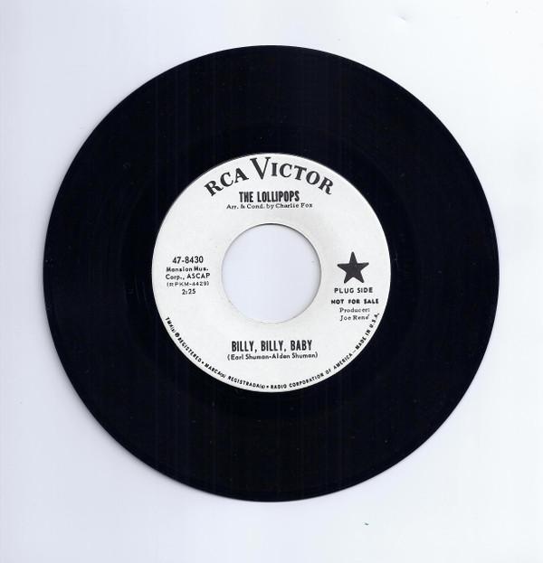The Lollipops  - Billy, Billy, Baby / Big Brother