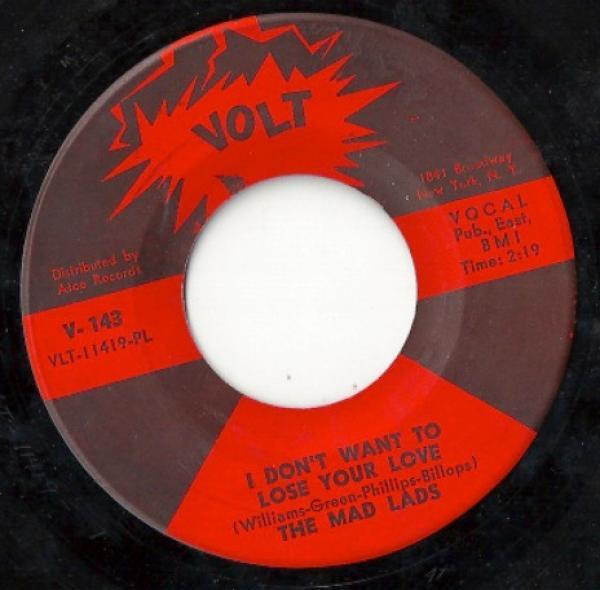 The Mad Lads - I Don't Want To Lose Your Love
