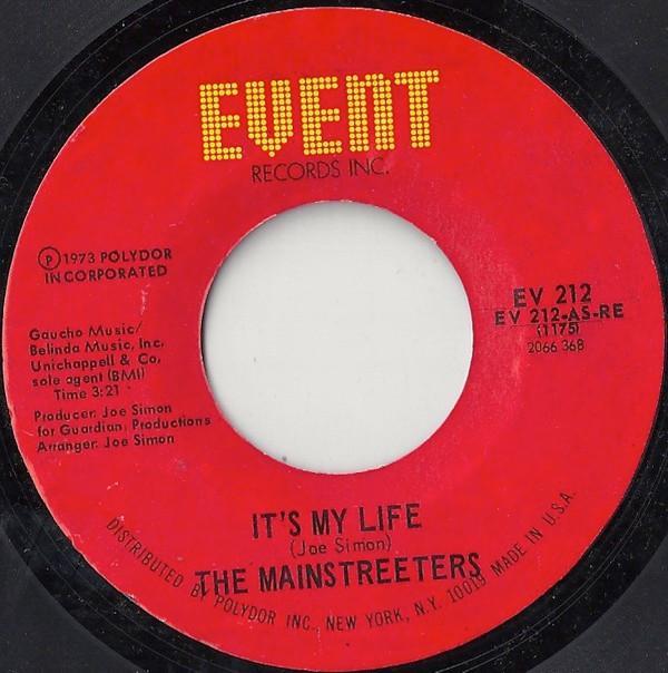 The Mainstreeters - It's My Life / River's Edge