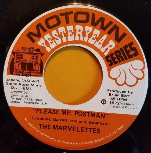 The Marvelettes - Please Mr. Postman / Twistin' Postman