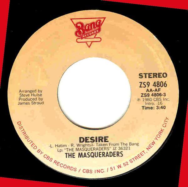 The Masqueraders - Desire