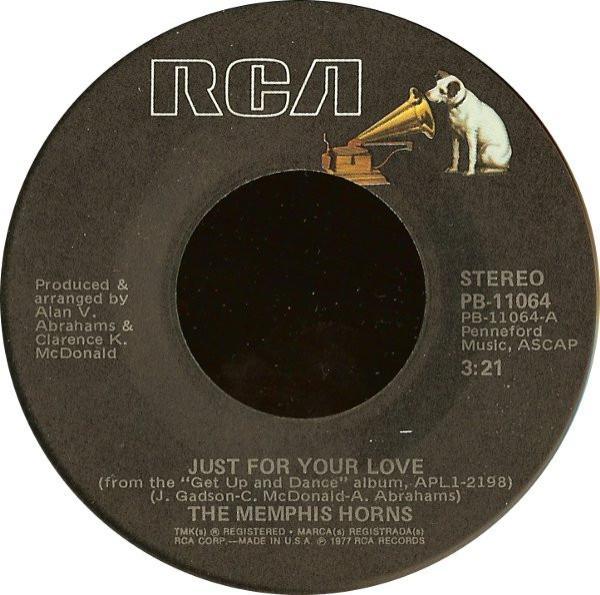 The Memphis Horns - Just For Your Love