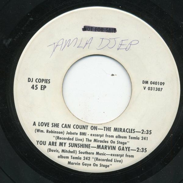 The Miracles, Marvin Gaye, The Marvelettes, Mary Wells - A Love She Can Count On / You Are My Sunshine / Locking Up My Heart / Bye Bye Baby