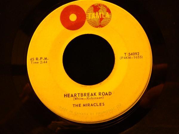The Miracles - (You Can't Let The Boy Overpower) The Man In You / Heartbreak Road